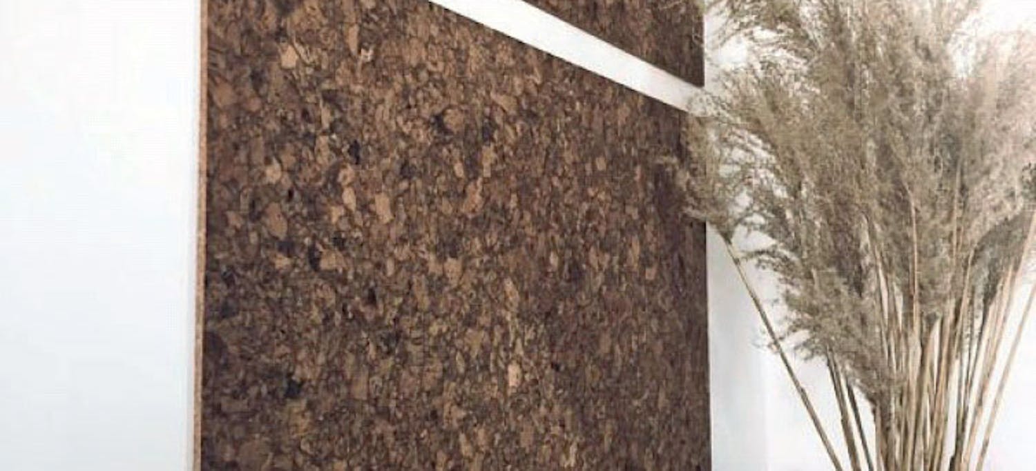 Äänieristys paneeli: Korkkilevy Äänieristys paneeli: Korkkilevy